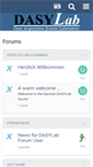 Mobile Screenshot of dasylab-forum.de